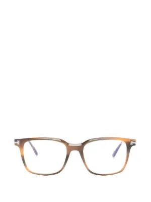 Chloé Eyewear トータスシェル ラウンドメガネフレーム | ブラウン