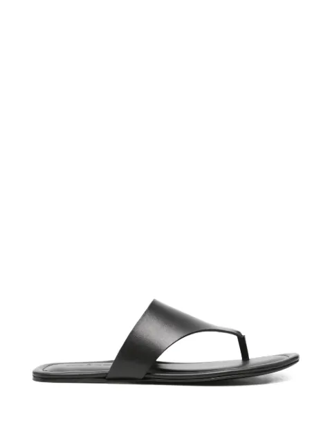 Kiton open-toe leather sandals