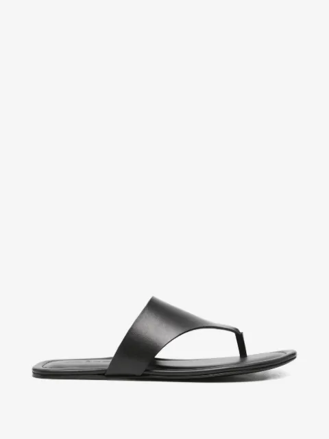 Kiton open-toe leather sandals