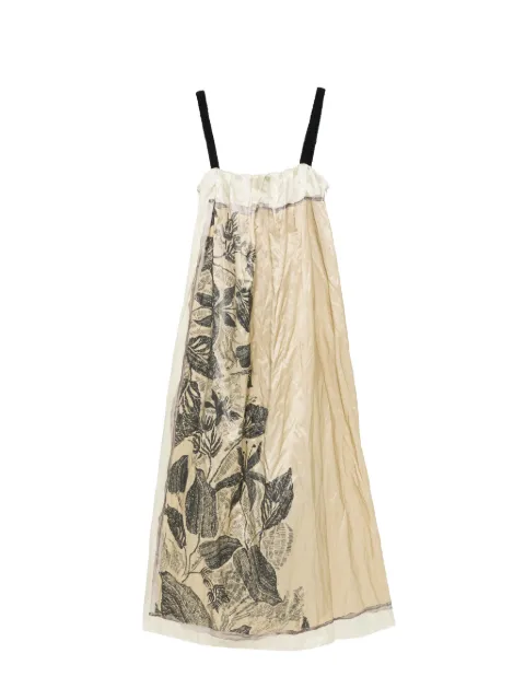 Tela D.Erin floral-print midi dress