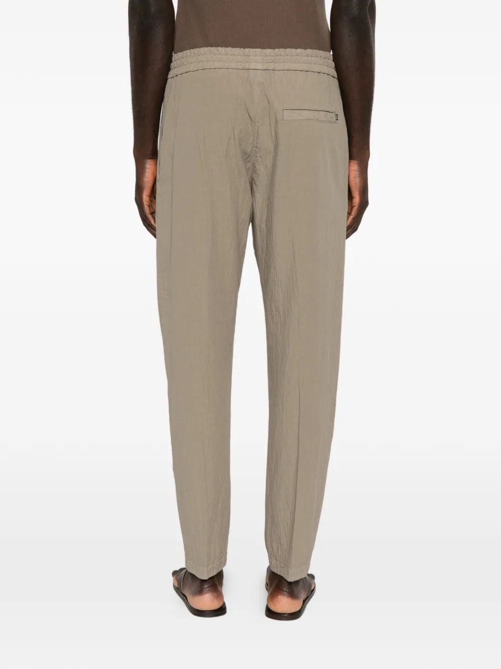 DONDUP Broek met trekkoordtaille Beige