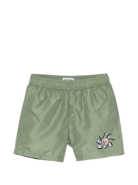 Moschino Kids graphic swim shorts