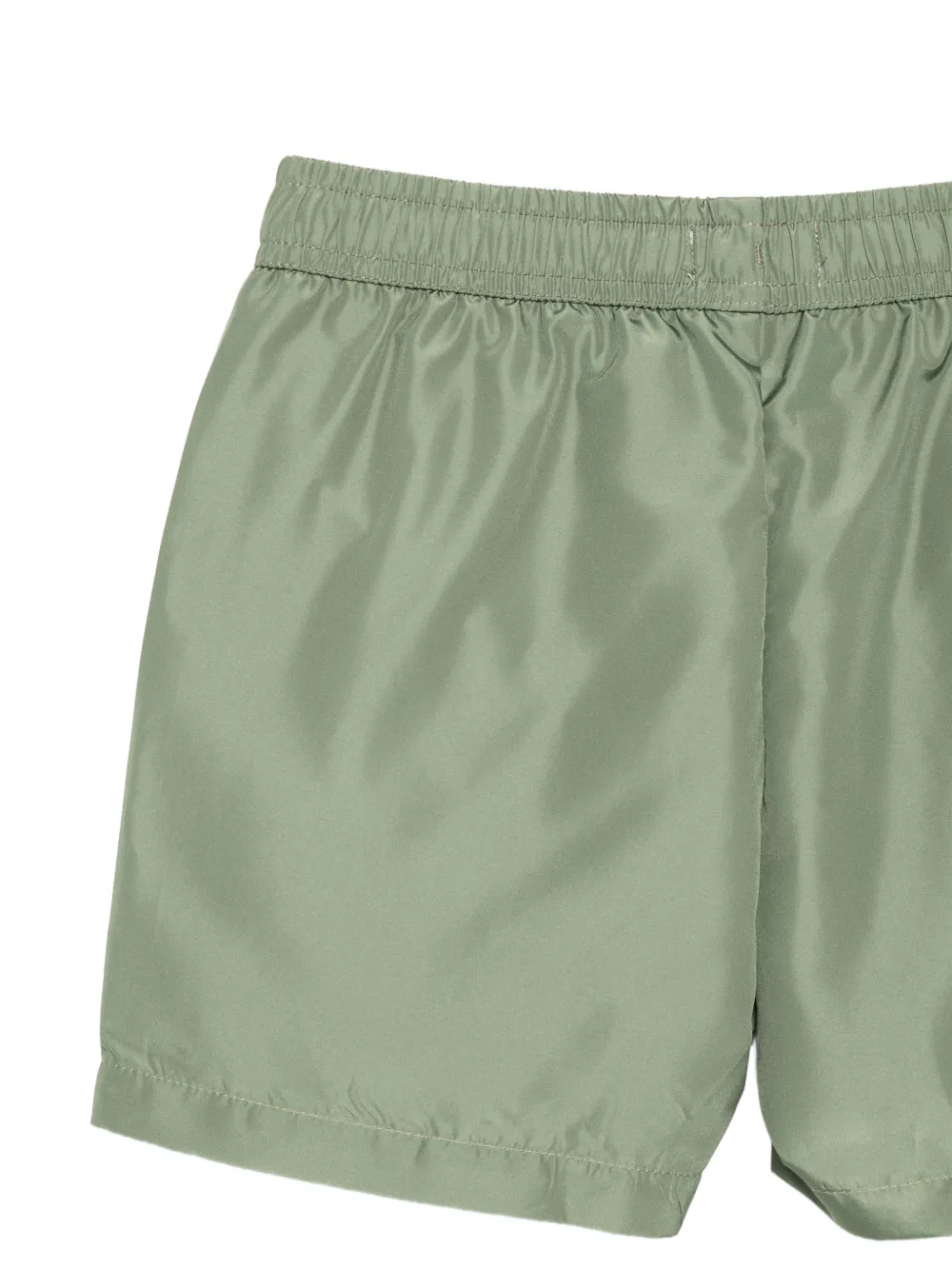 Moschino Kids Zwembroek met grafische print Groen