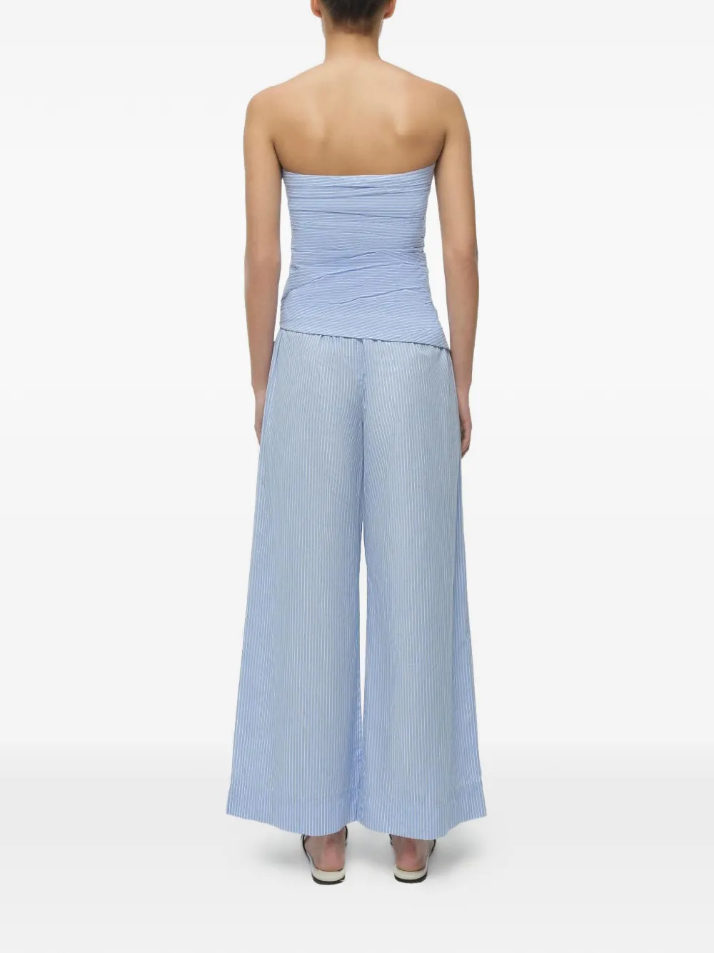  Simkhai Arden Striped Trousers - Blue 