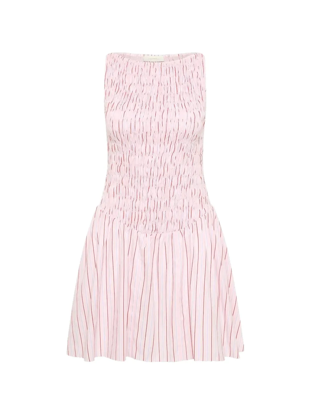 Faithfull the Brand Martina boat-neck mini dress - Rosa