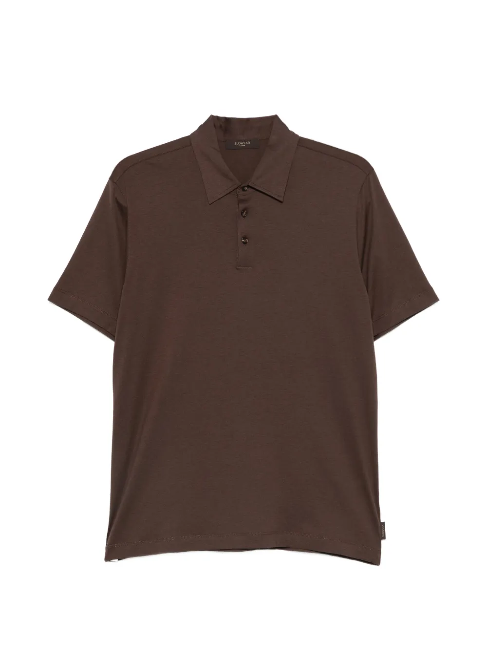 Zanone short-sleeve polo shirt - Braun