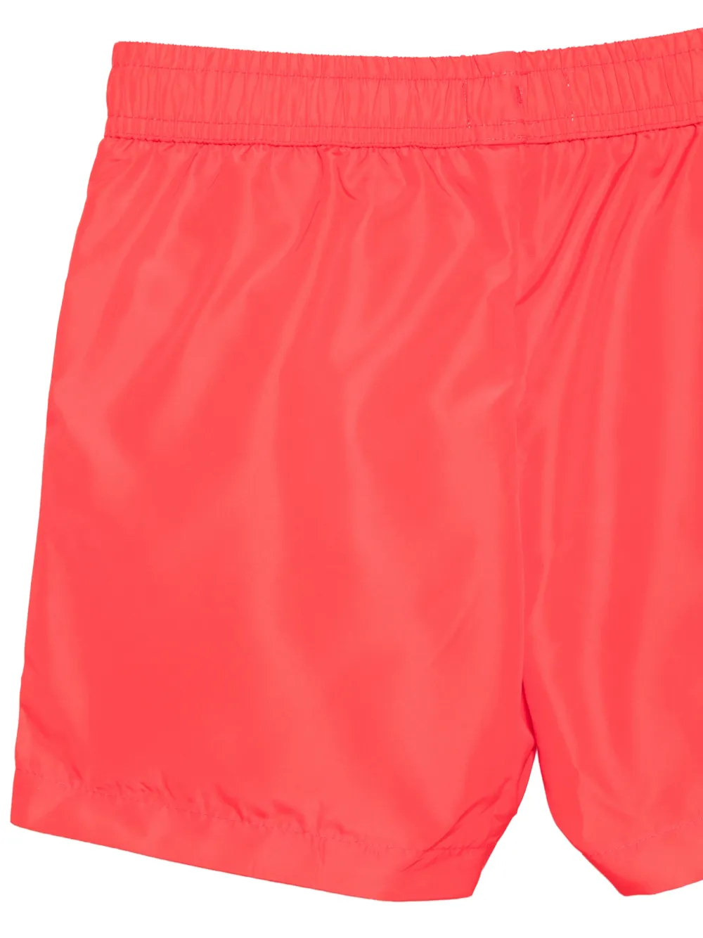 Moschino Kids Zwembroek met logoprint Rood