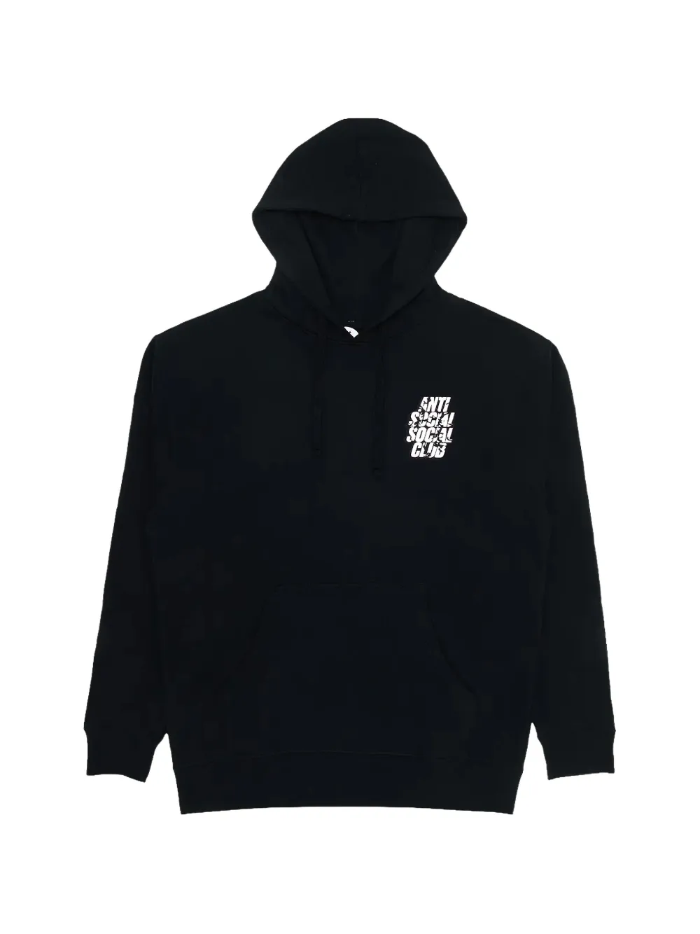 Anti Social Social Club blocked camo hoodie - Nero
