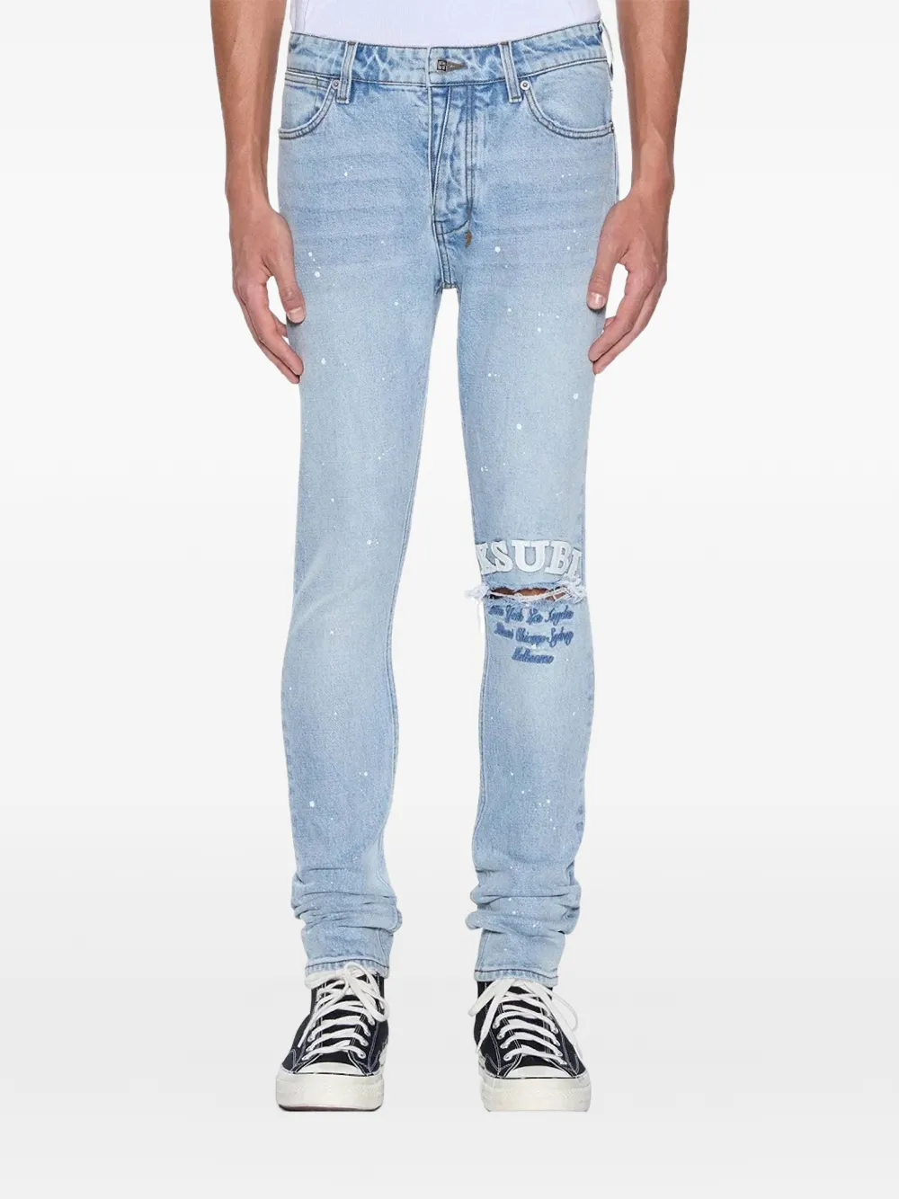 Ksubi ripped-detail jeans - Blu