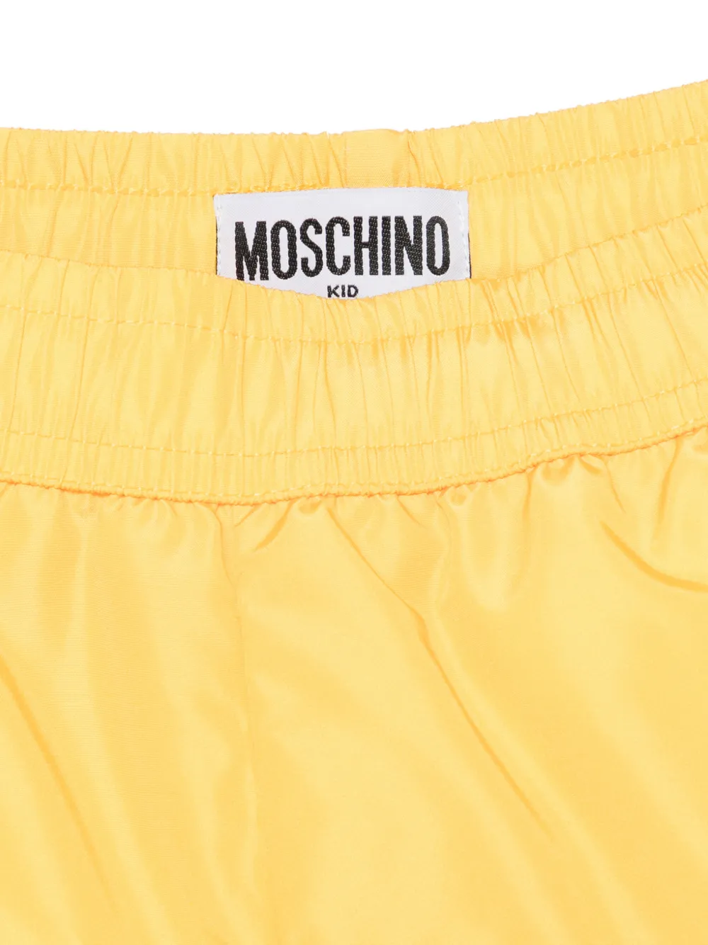 Moschino Kids Zwembroek met print Geel
