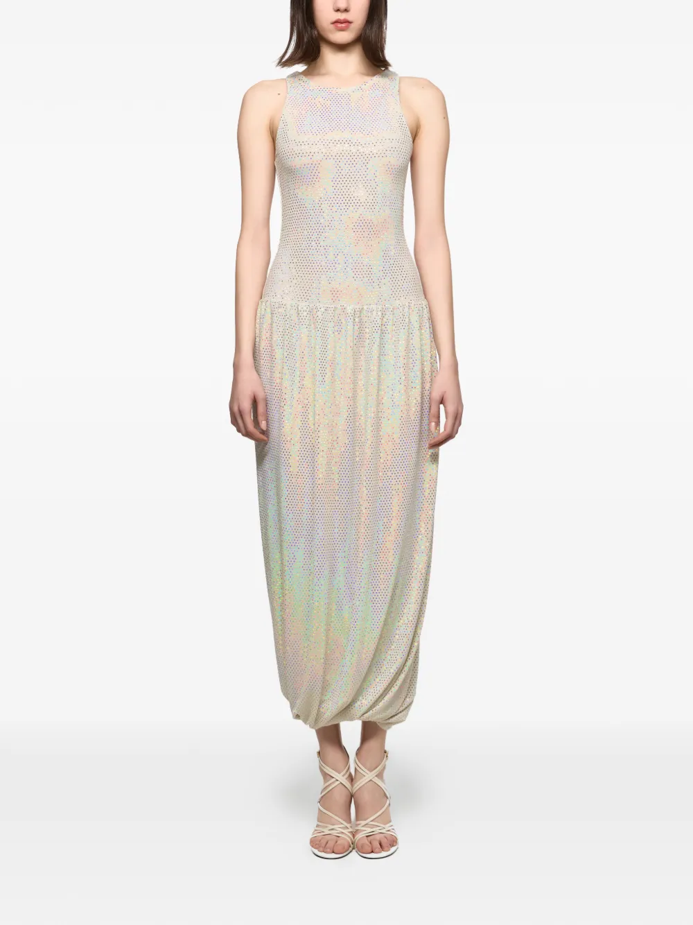 Atu Body Couture sleeveless midi dress - Nude