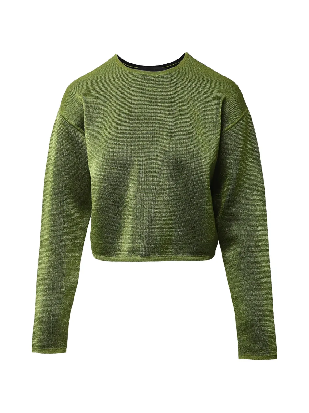 Pre-Owned Alexander Wang pull crop en maille - Vert Pre-Owned Alexander Wang pull crop en maille - Vert