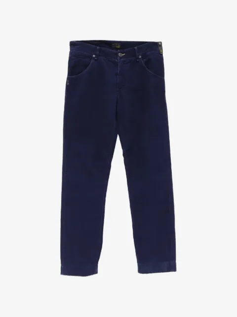 Fendi Pre-Owned pantalon droit en velours côtelé