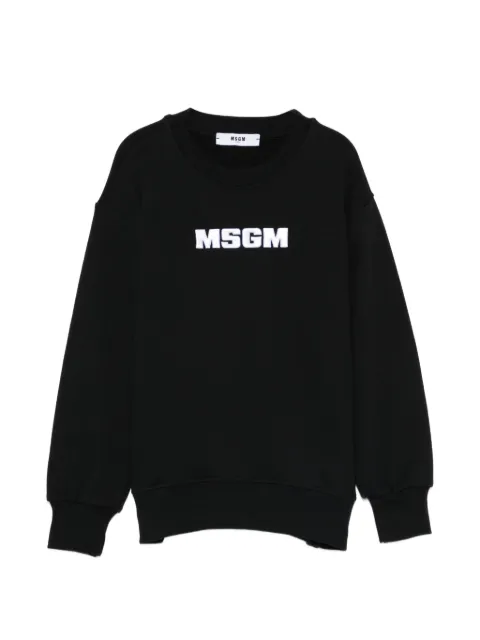 MSGM Kids crew-neck sweatshirt