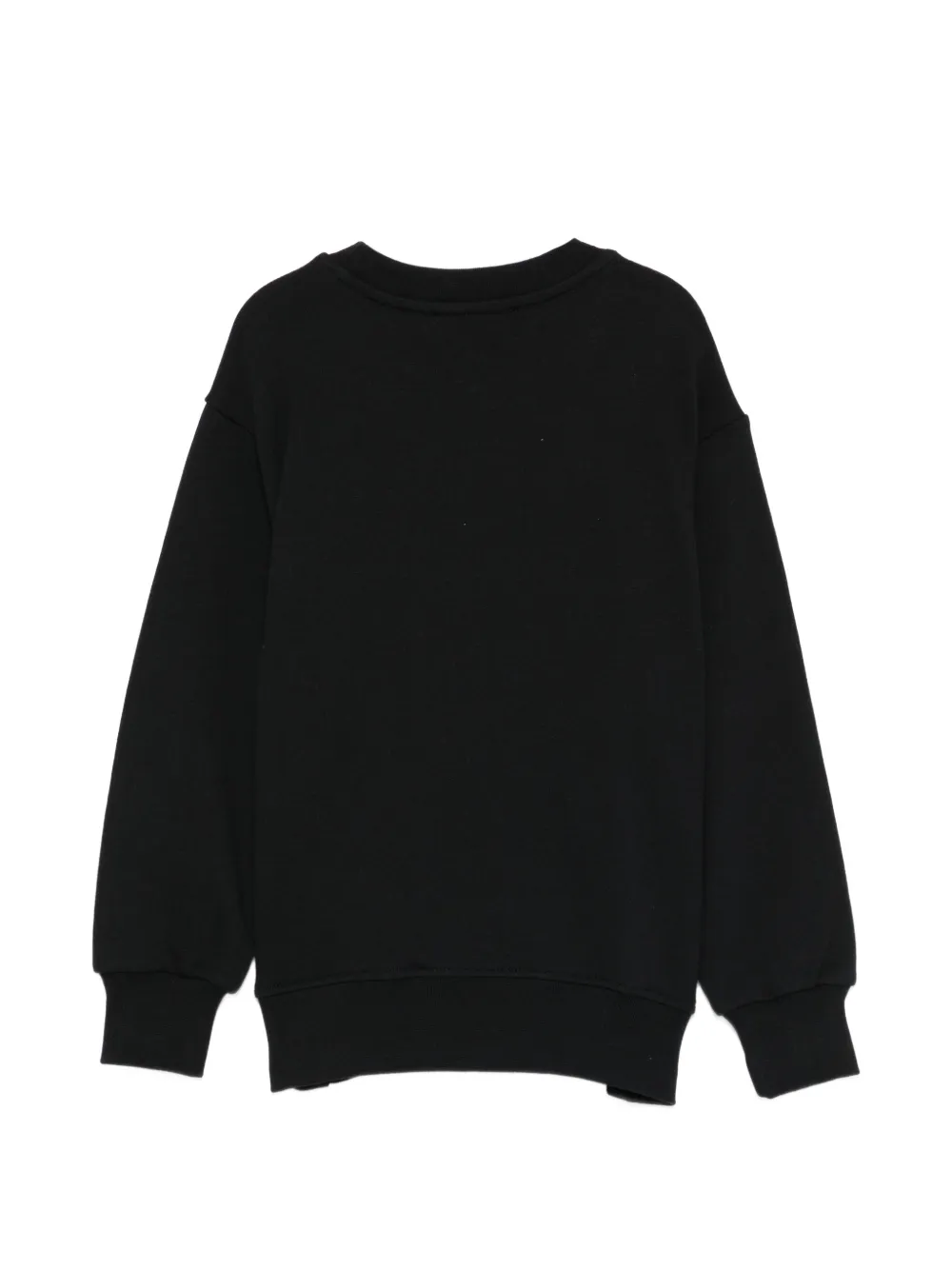 MSGM Kids Sweater met ronde hals Zwart