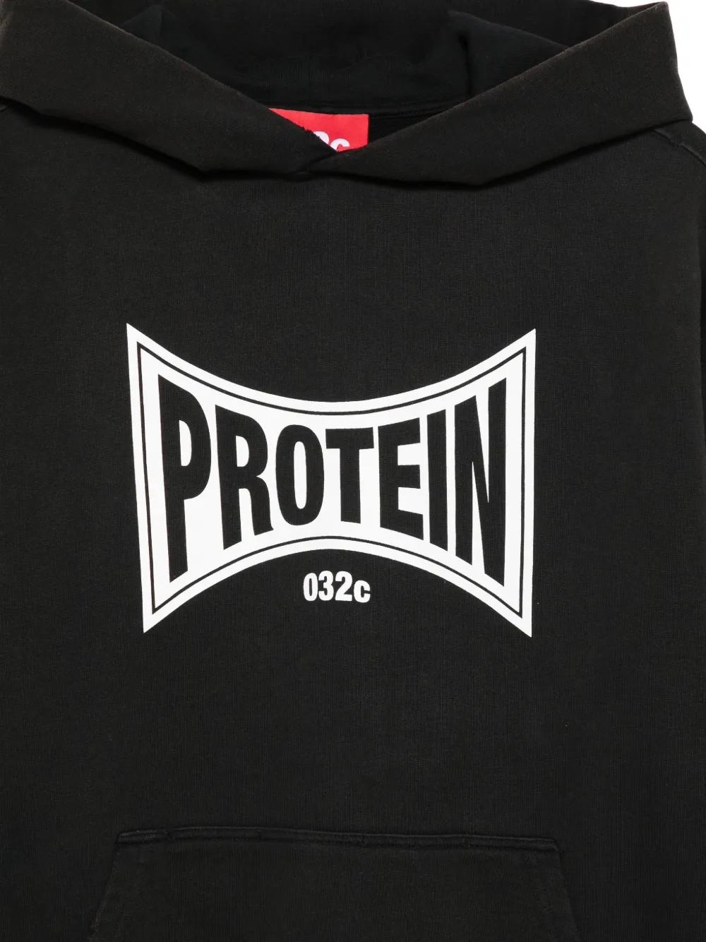  032c Sudadera Protein Con Capucha - Negro 