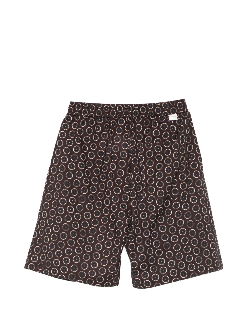 Paolo Pecora Kids Shorts met print Bruin