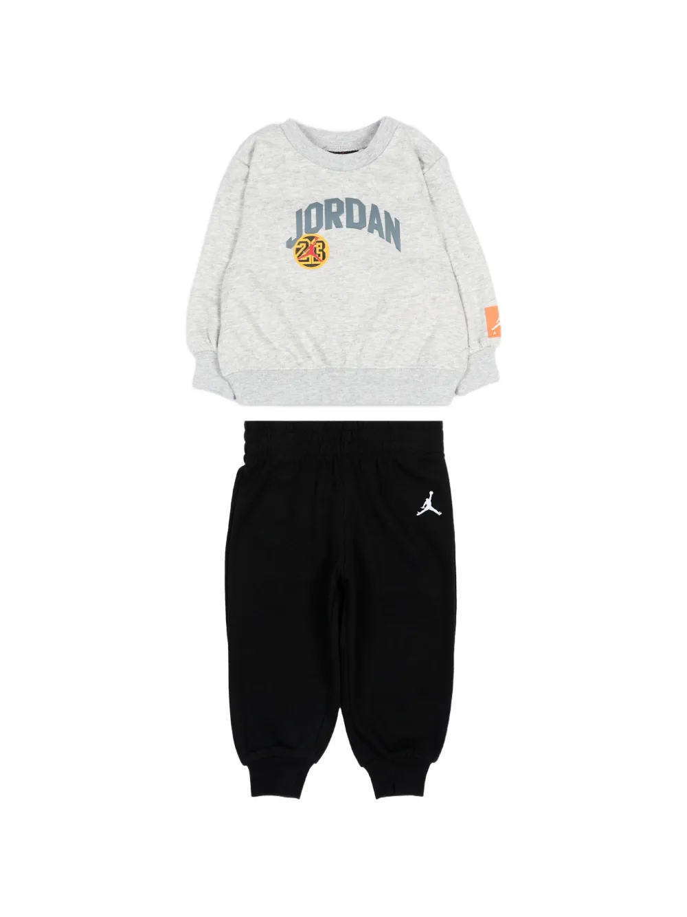Jordan Kids logo-detail tracksuit - Nero