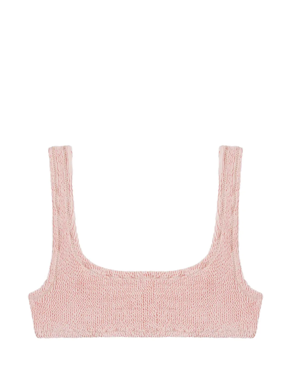 Reina Olga Ginny crinkled bikini top - Rosa