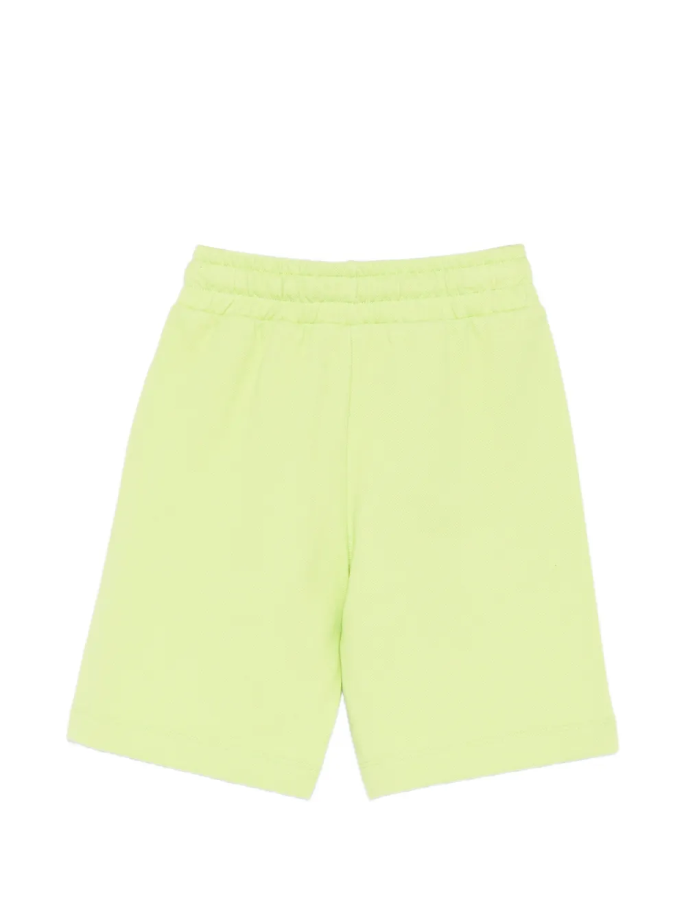 Moschino Kids Shorts met logo en grafische print Groen