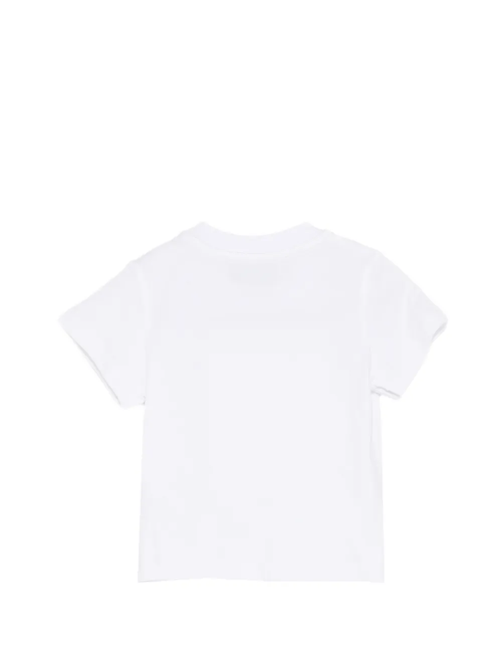 Moschino Kids T-shirt met logoprint Wit