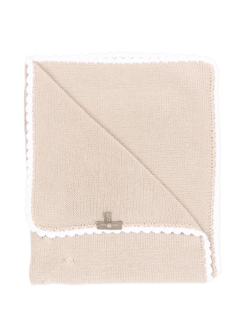 Little Bear knitted blanket - Toni neutri