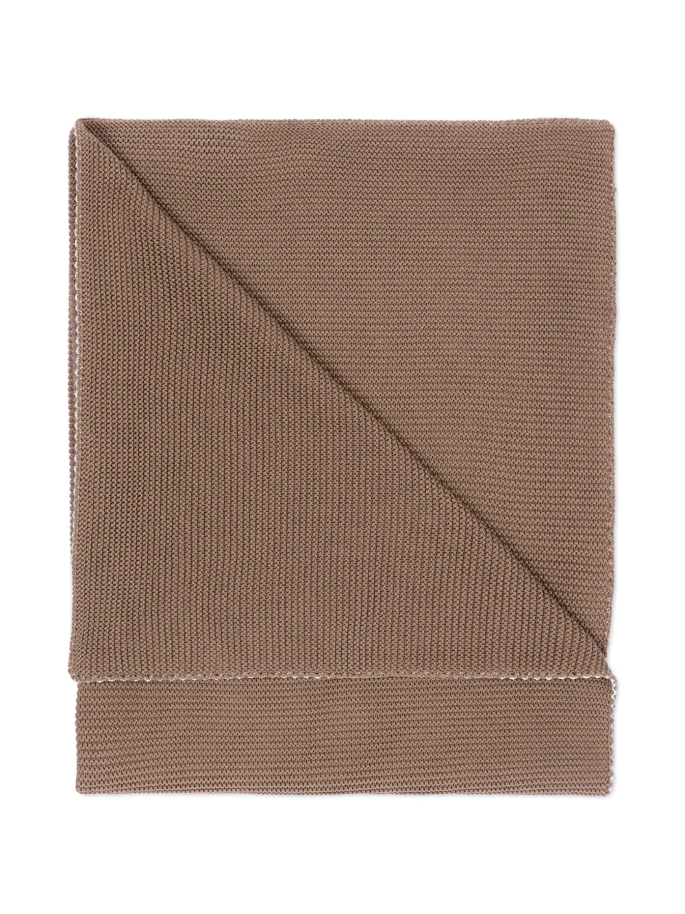  Little Bear Knitted Blanket - Brown 