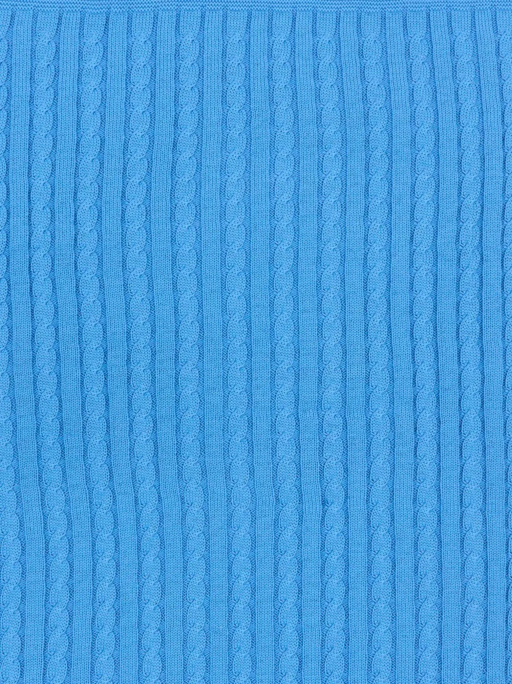 Little Bear Kabelgebreide deken Blauw