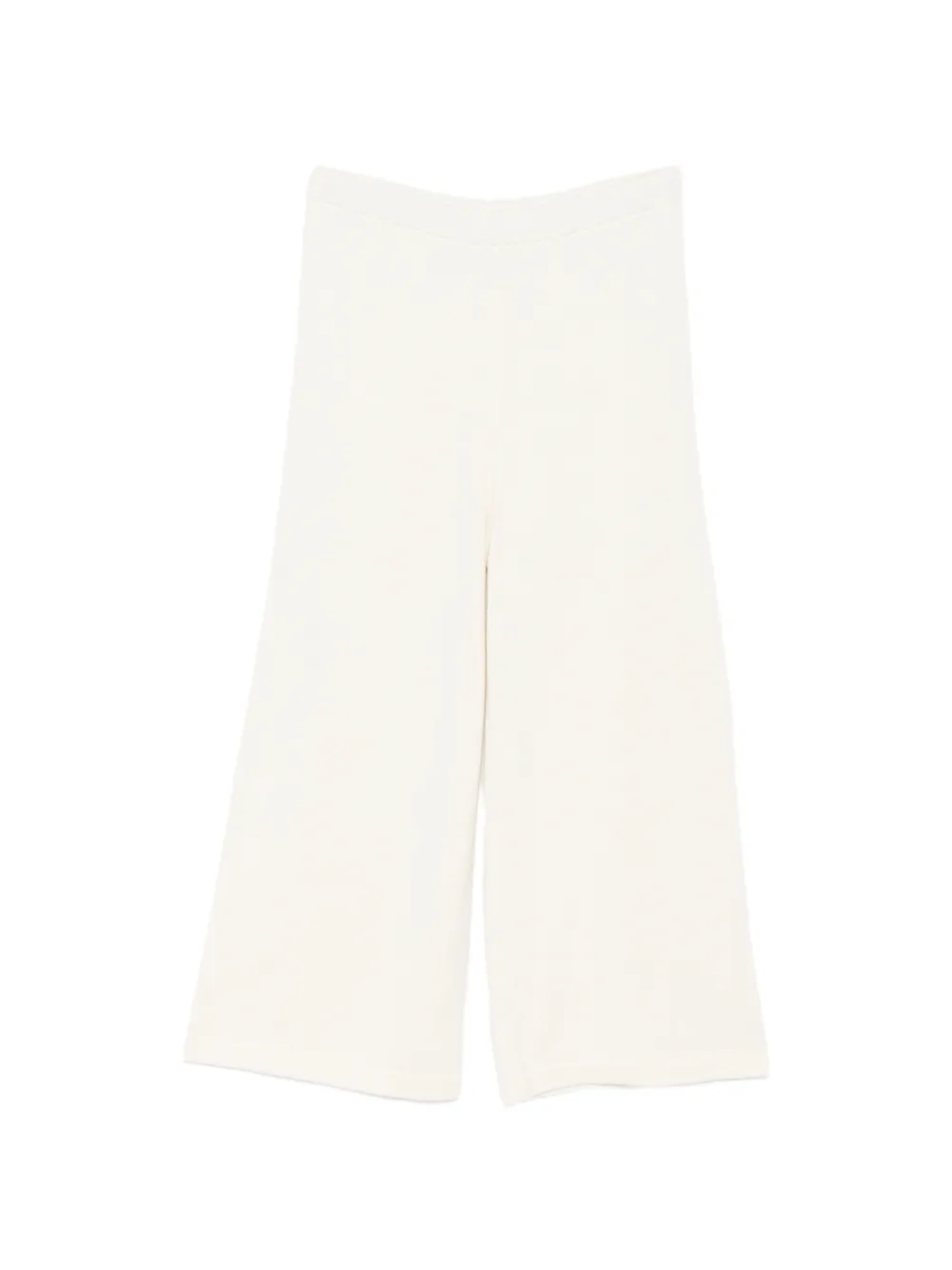 Ma'ry'ya wide-leg cropped trousers - Toni neutri