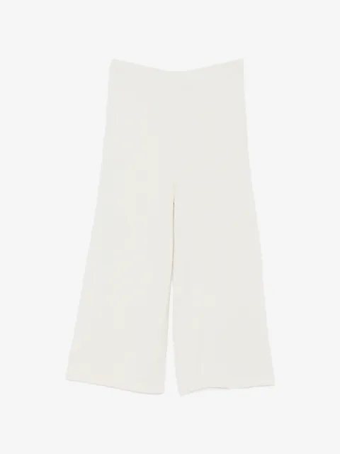 Ma'ry'ya wide-leg cropped trousers