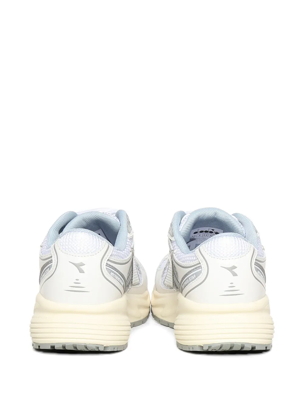 Diadora Mythos Star Lea sneakers met logodetail Wit