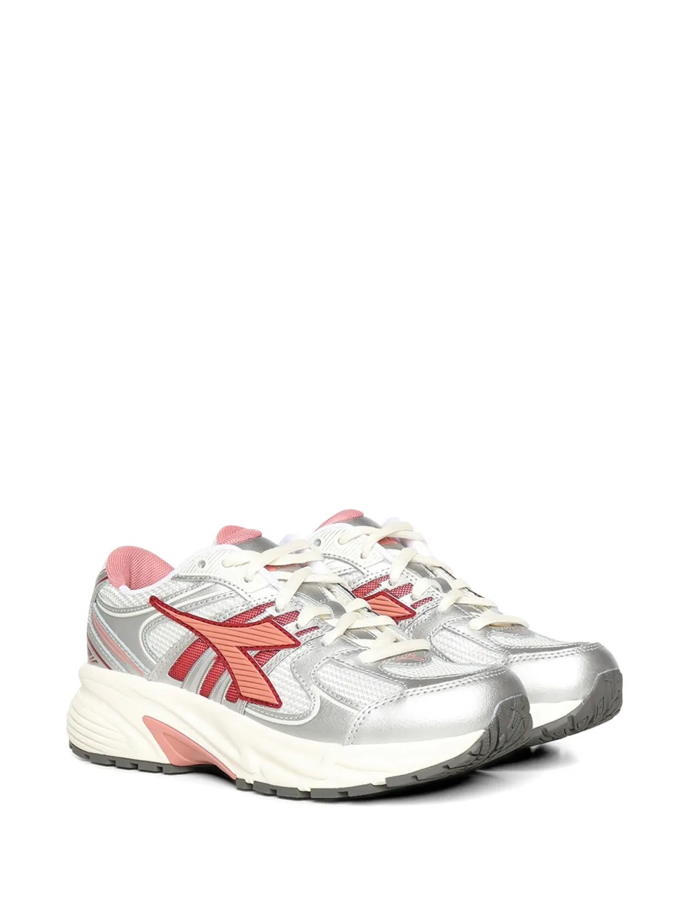 Diadora Mythos Star sneakers met logodetail Zilver