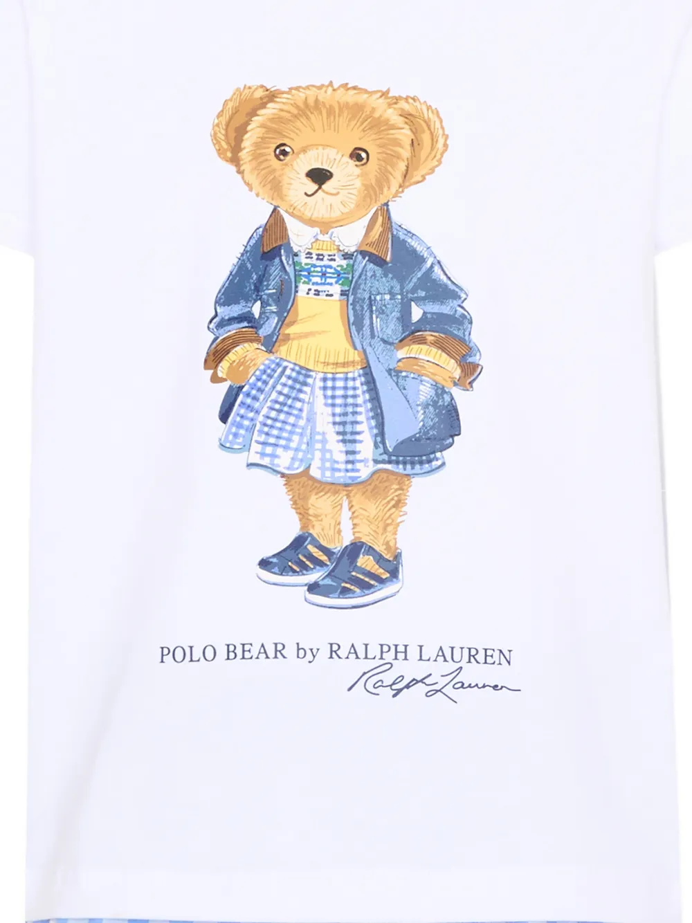 POLO RALPH LAUREN KIDS Polo bear pyjama Wit