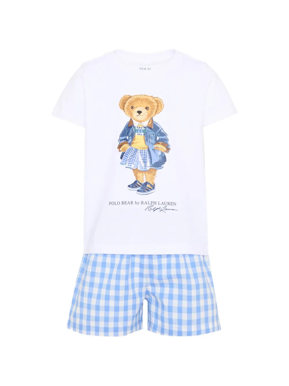 POLO RALPH LAUREN KIDS Polo Bear pajamas - Weiß