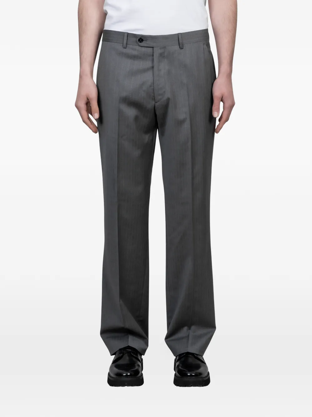 Sunflower belt-loops trousers - Grigio