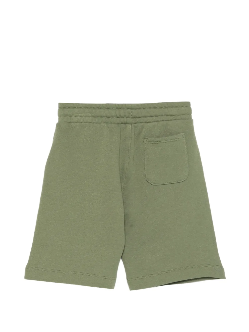 Moschino Kids Shorts met trekkoord en print Groen