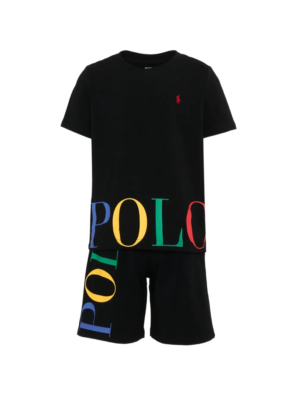 POLO RALPH LAUREN KIDS logo-print pajamas - Schwarz