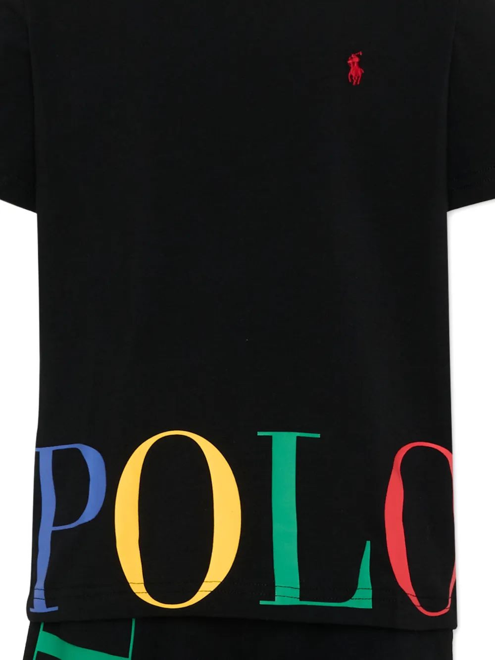 POLO RALPH LAUREN KIDS Pyjama met logoprint Zwart