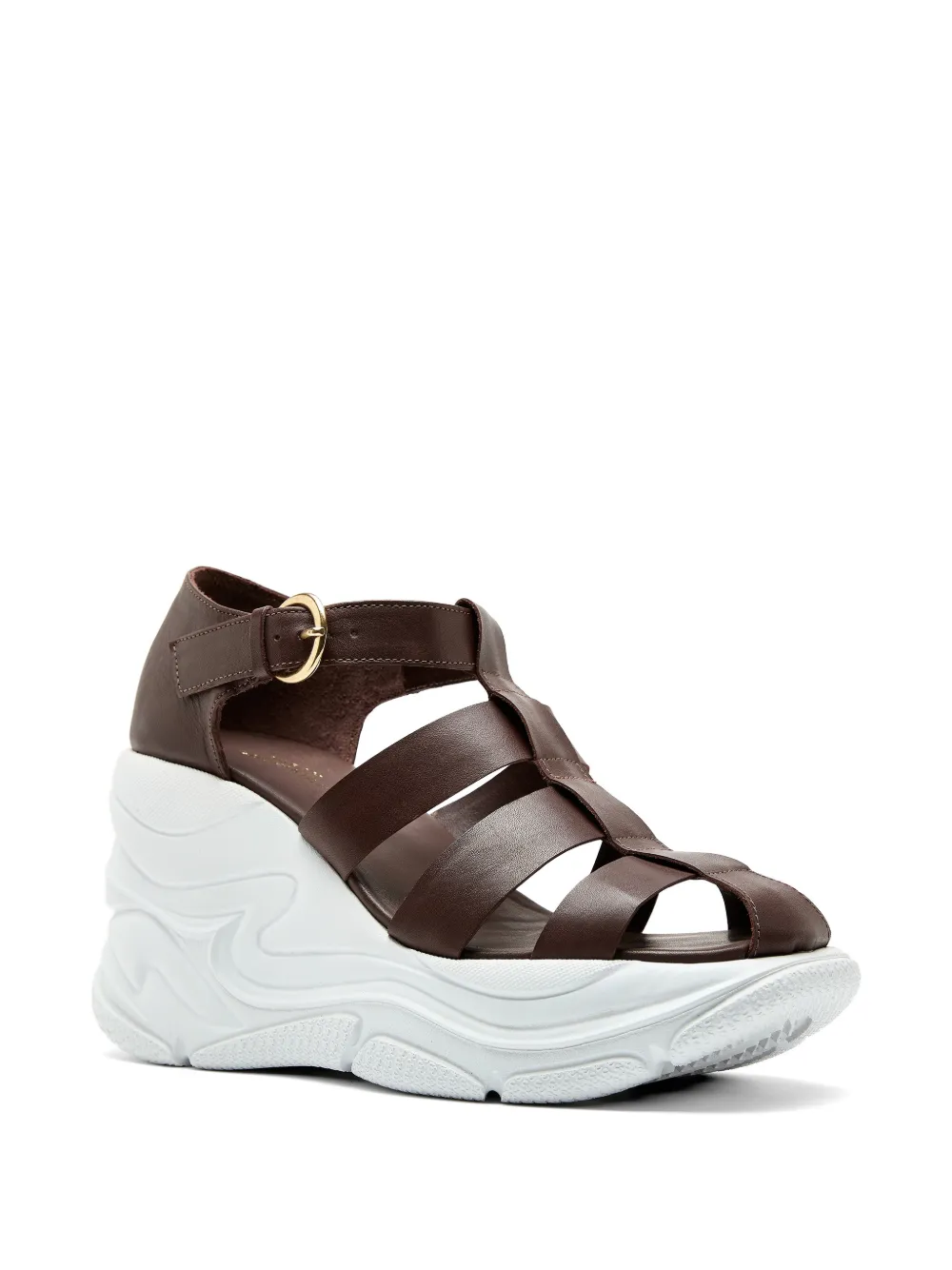 Sarah Chofakian Saint Honore strappy sandals Bruin