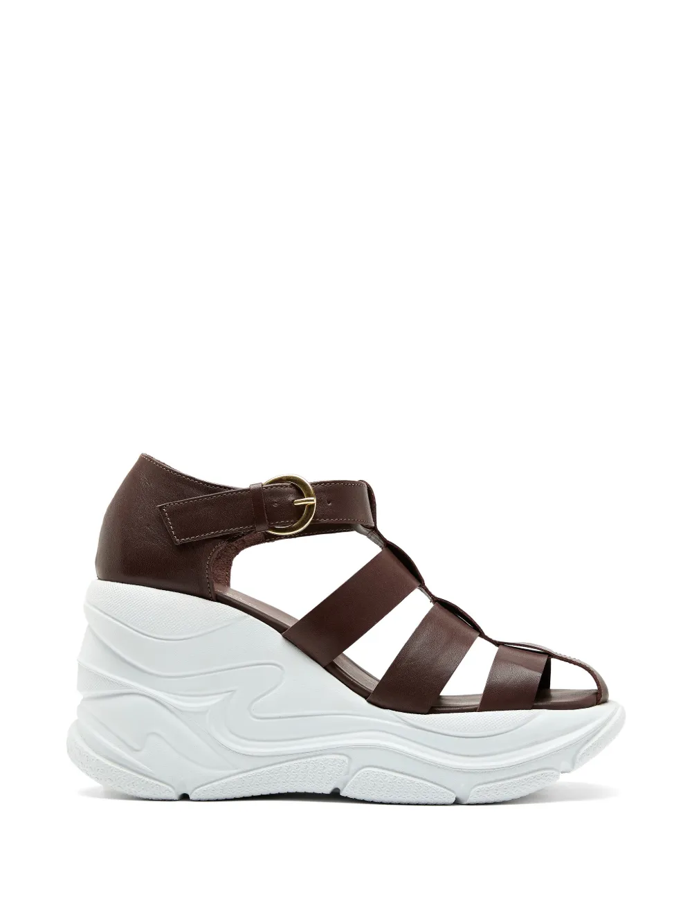 Sarah Chofakian Saint Honore strappy sandals Bruin