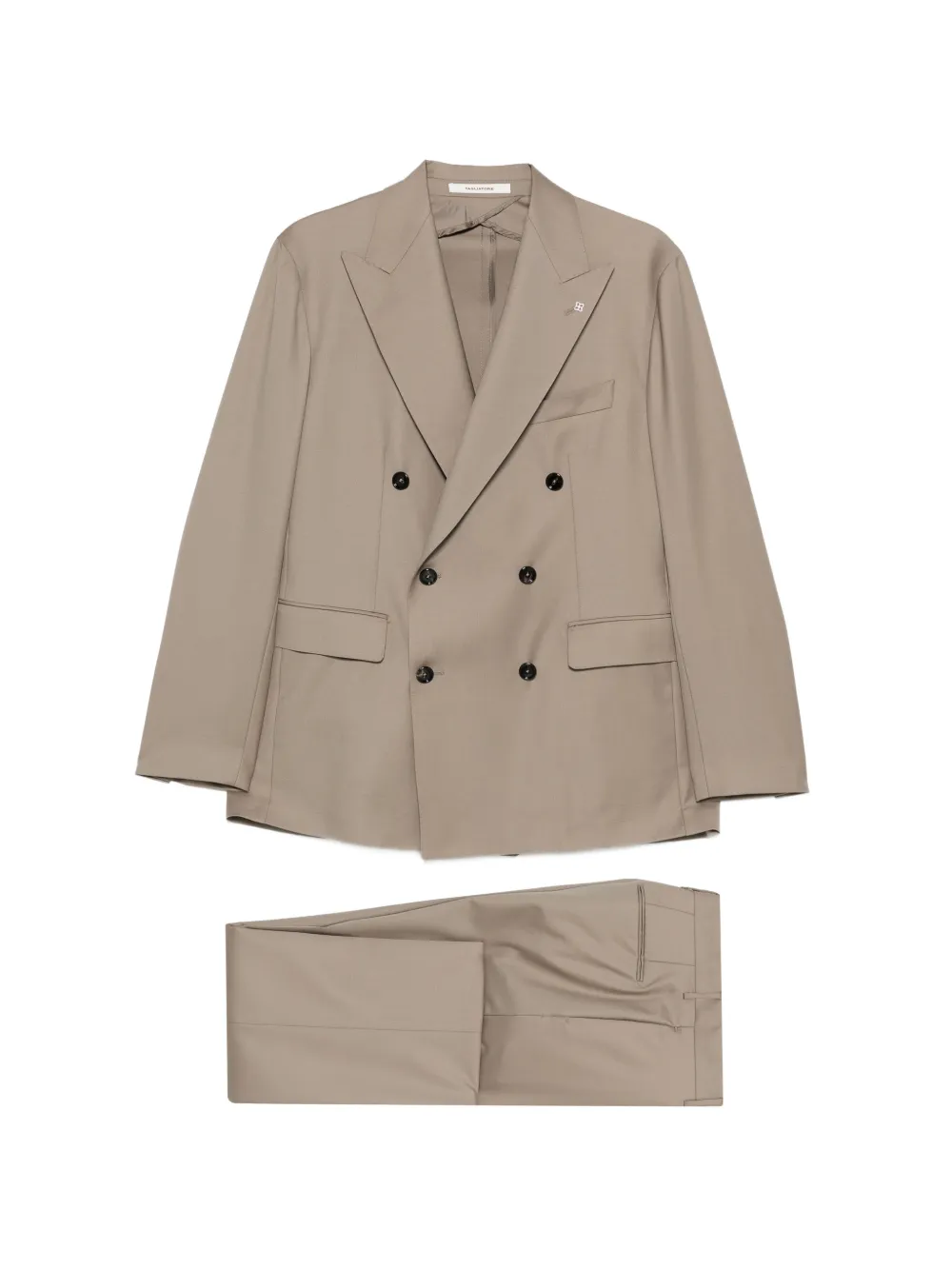 Tagliatore double-breasted suit - Grigio