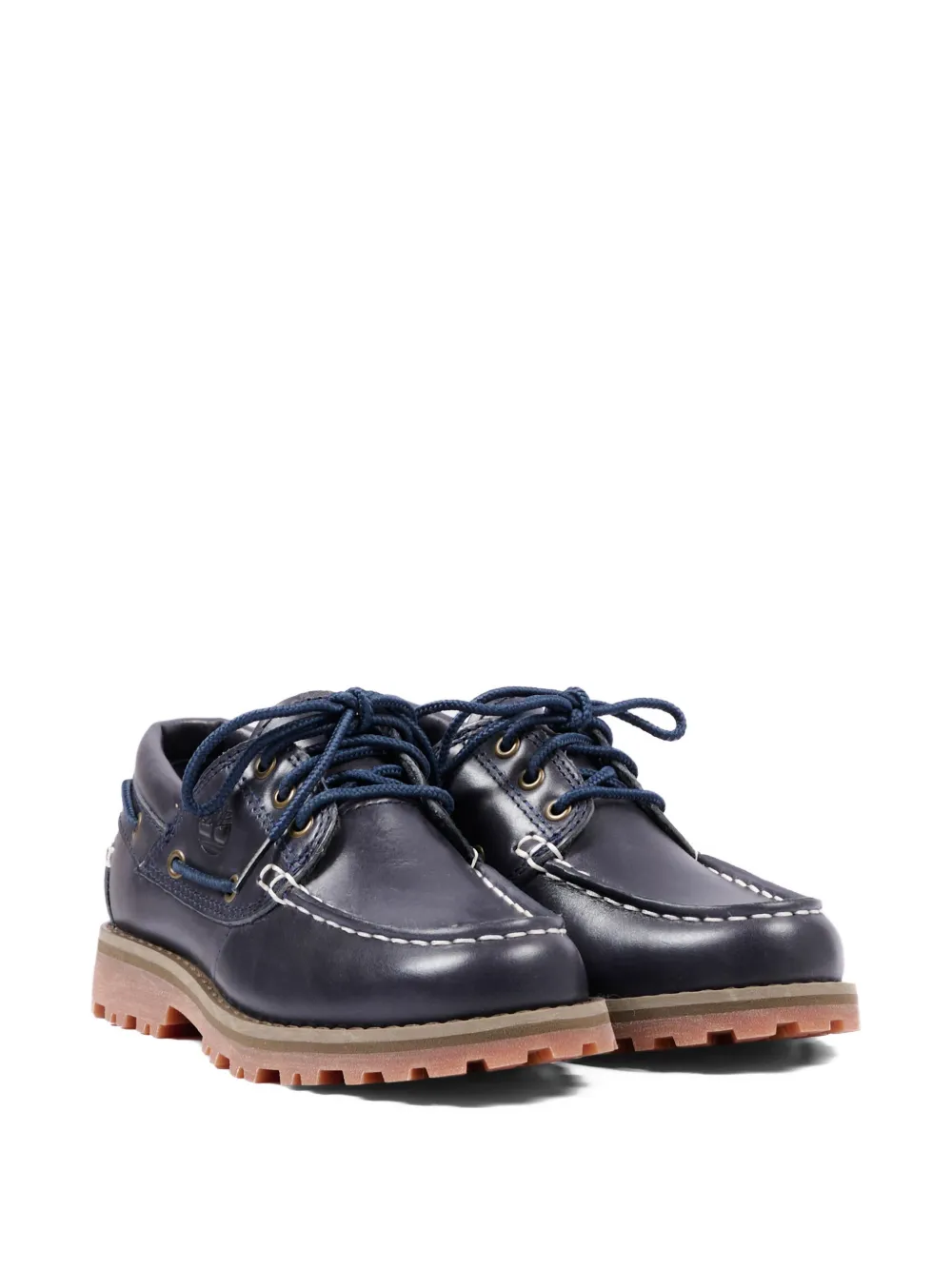 Timberland Kids Authentic Youth lace-up boat shoes - Blu