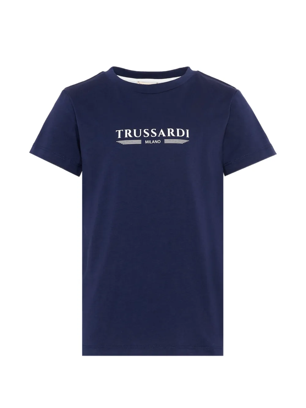 TRUSSARDI JUNIOR logo T-shirt - Blu