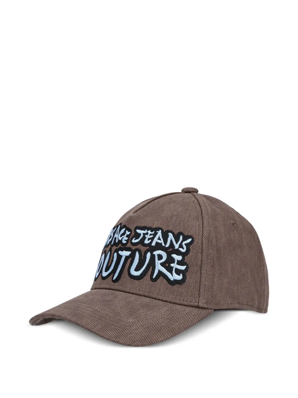 Versace Jeans Couture embroidered cap - Marrone