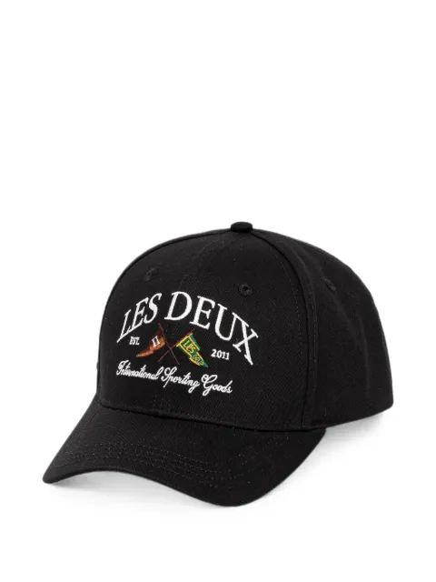Les Deux embroidered baseball cap