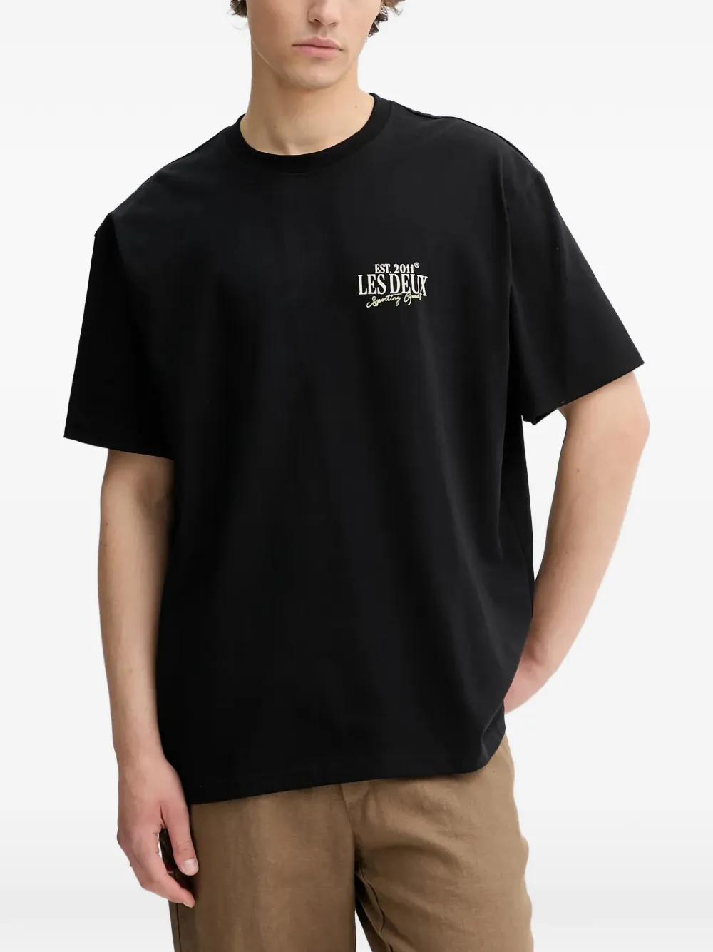 Les Deux Allen short-sleeve T-shirt - Noir