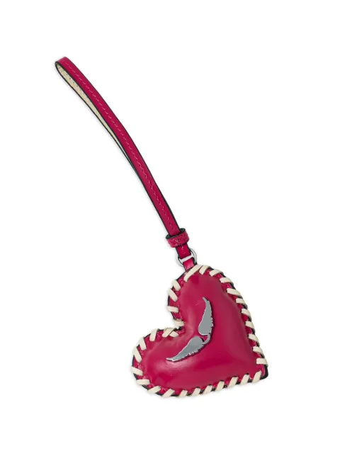 Zadig&Voltaire heart stitched keyring