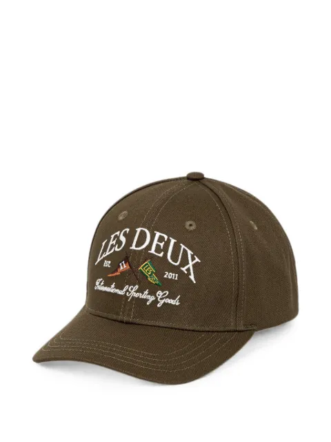 Les Deux logo-embroidered baseball cap