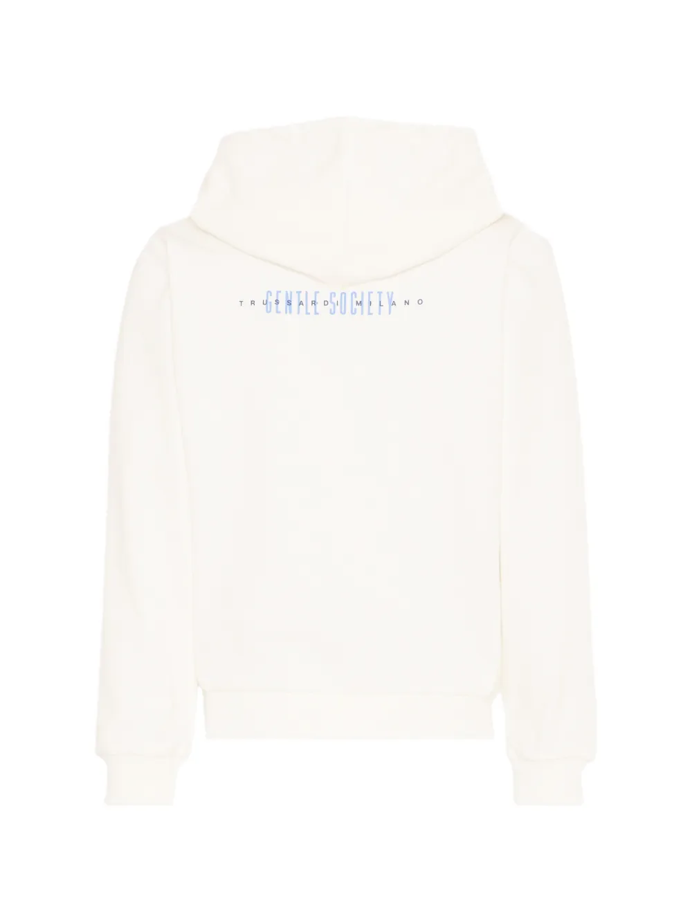  Trussardi Junior Zip Hoodie - White 