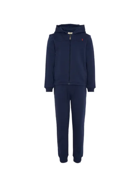 TRUSSARDI JUNIOR hooded zip tracksuit